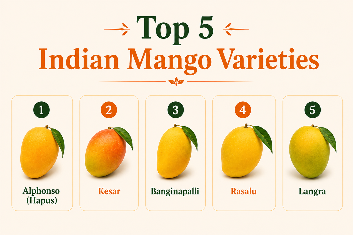 Top 5 Indian Mango Varieties You Must Try
