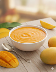 Mangopetee Indian Alphonso Mango Pulp (Ratnagiri) - Unsweetened (3.1 Kg)
